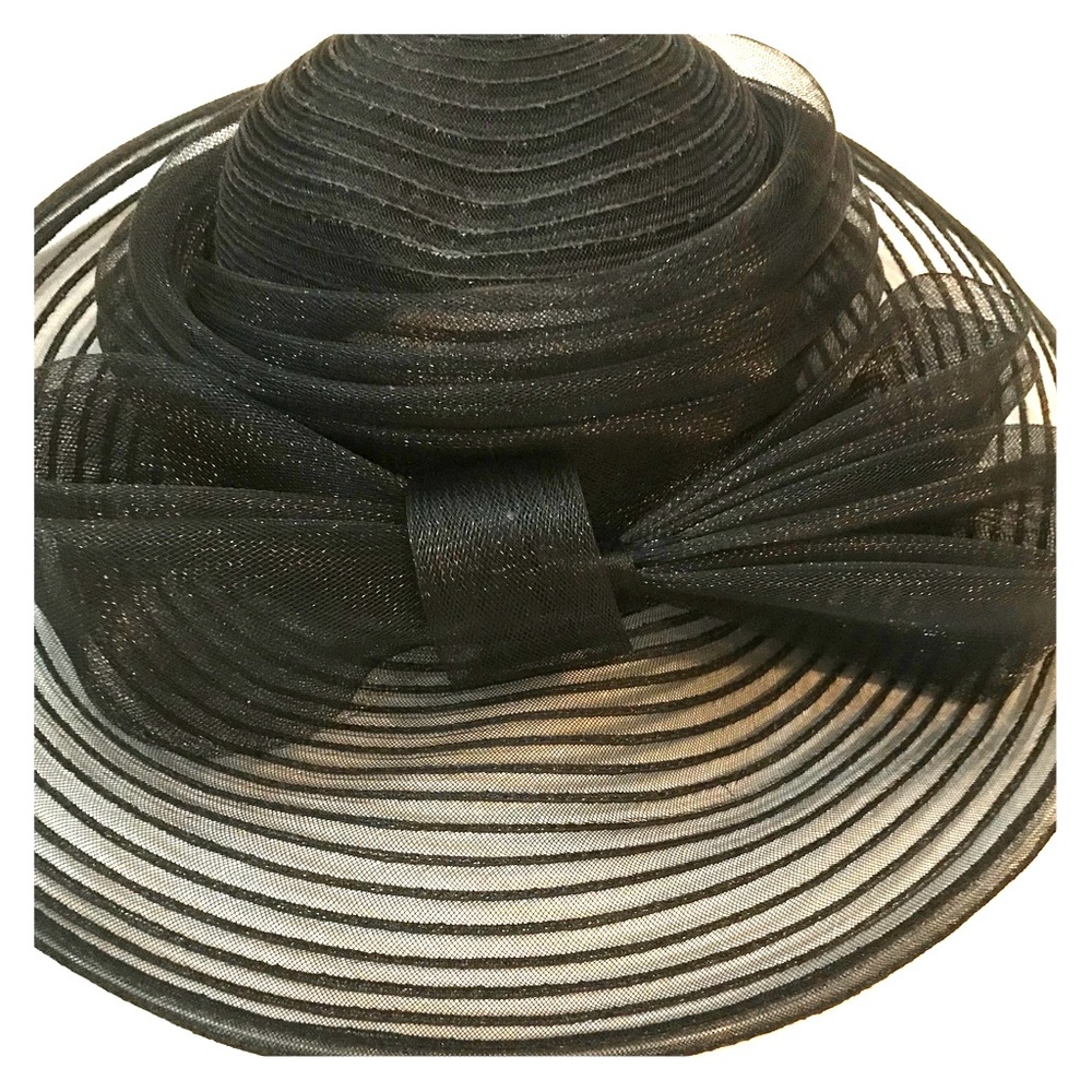 Black “Derby Style” Hat